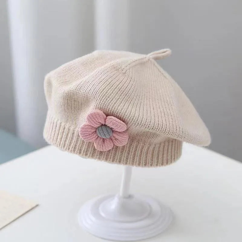 Béret fleuri