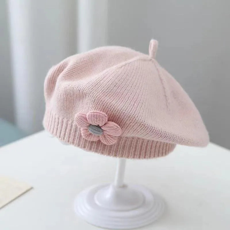 Béret fleuri