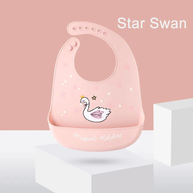 Bavoir en silicone