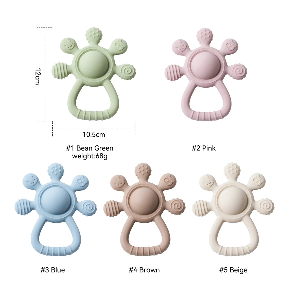 Anneau de dentition en silicone