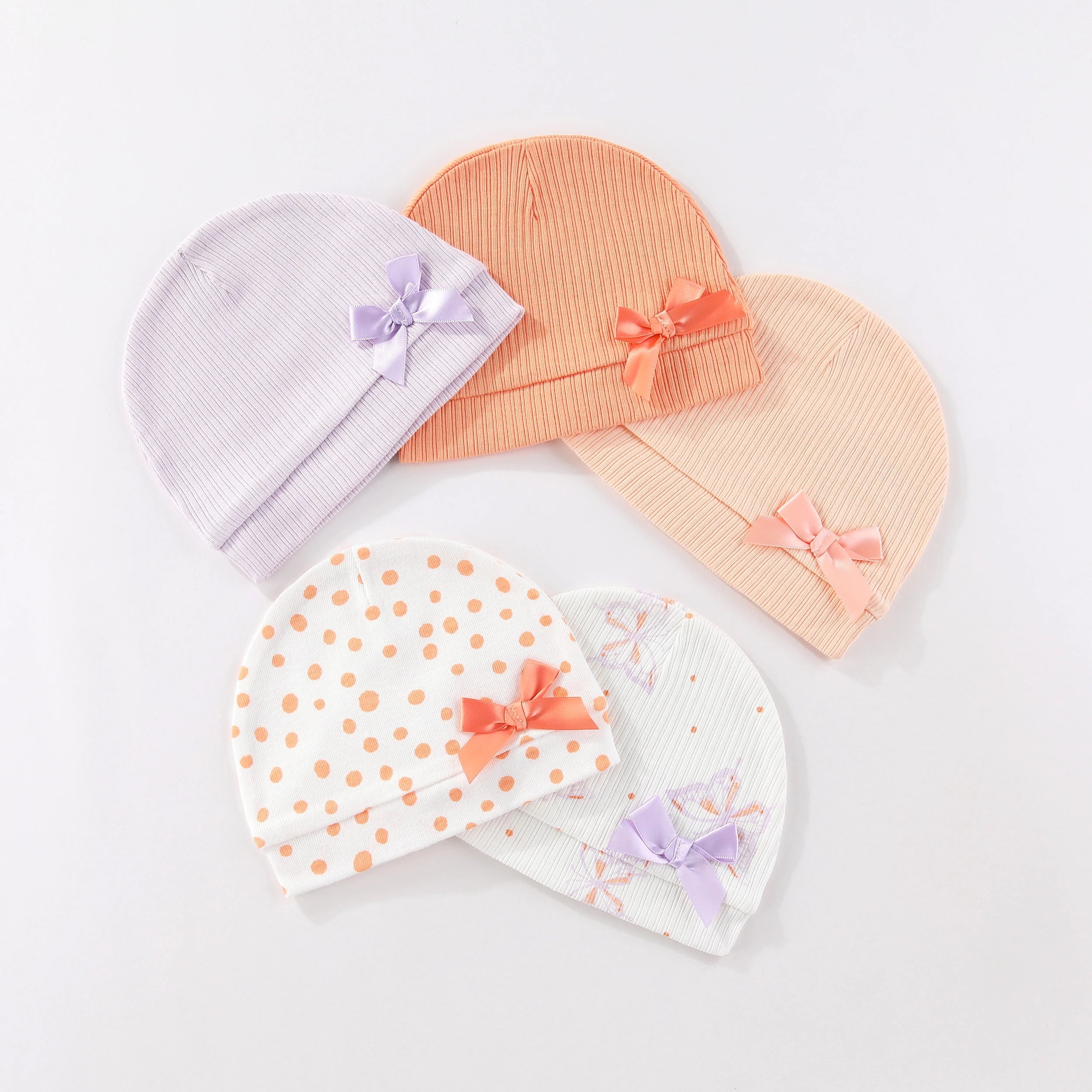 Lot de 5 bonnets
