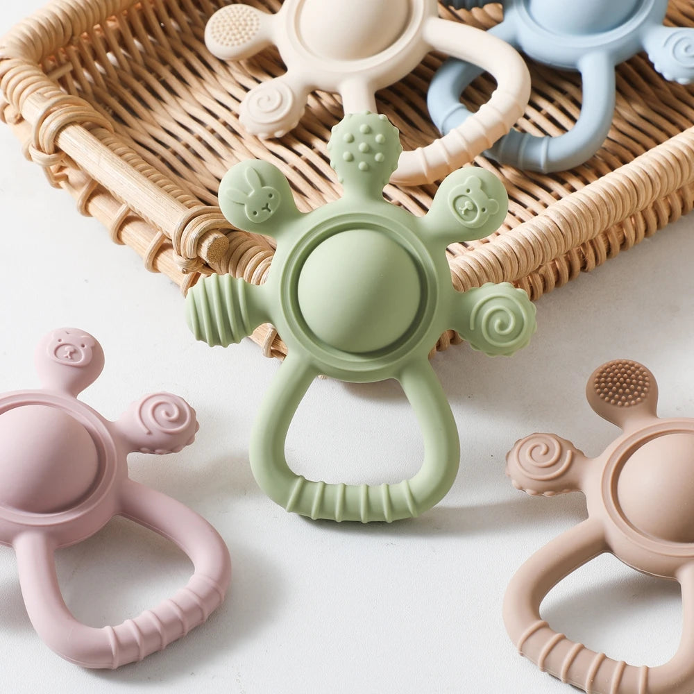 Anneau de dentition en silicone