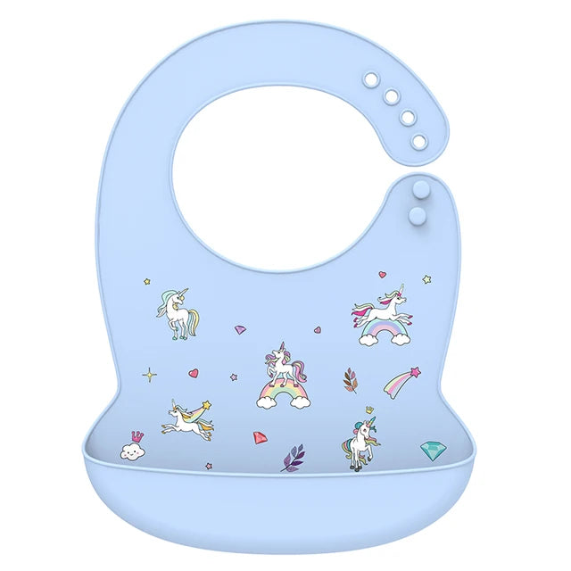 Bavoir en silicone