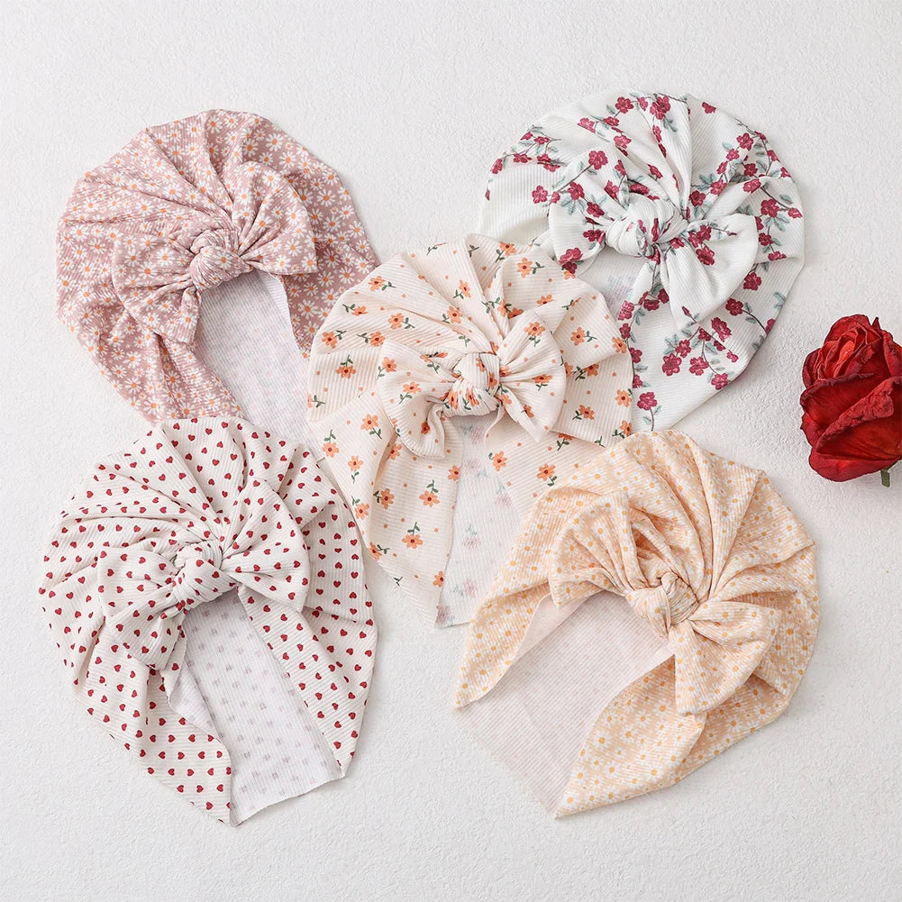 Lot de 3 bonnets turban