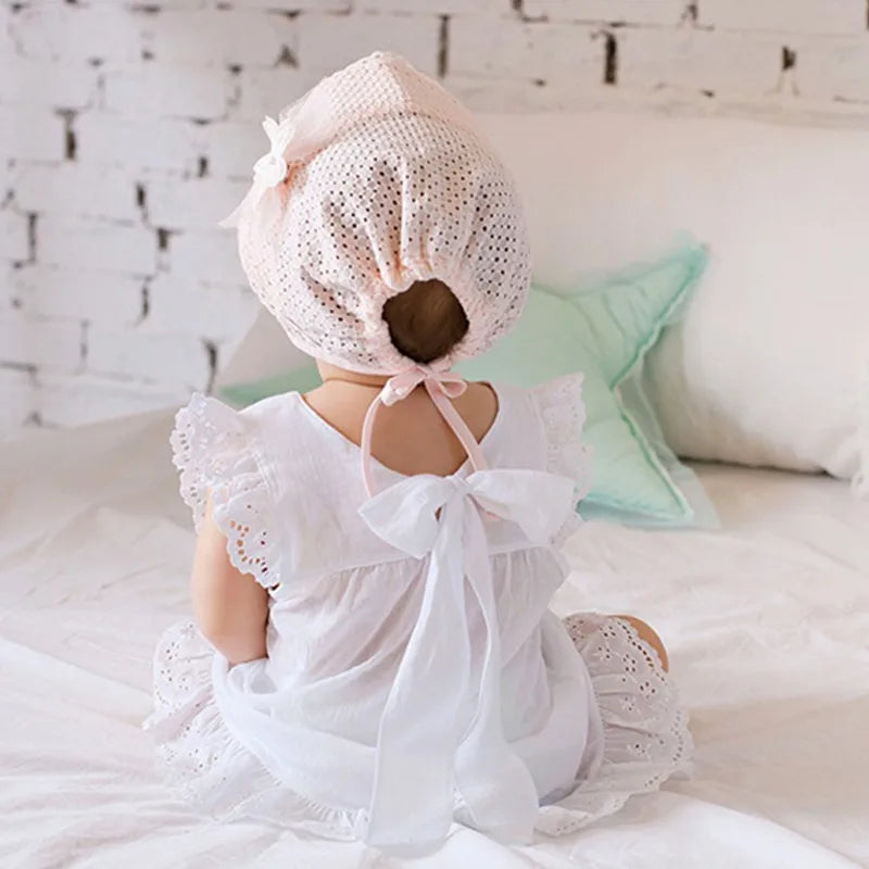 Chapeau de princesse en dentelle