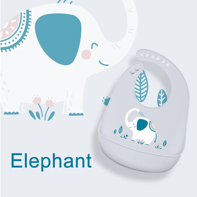 Bavoir en silicone