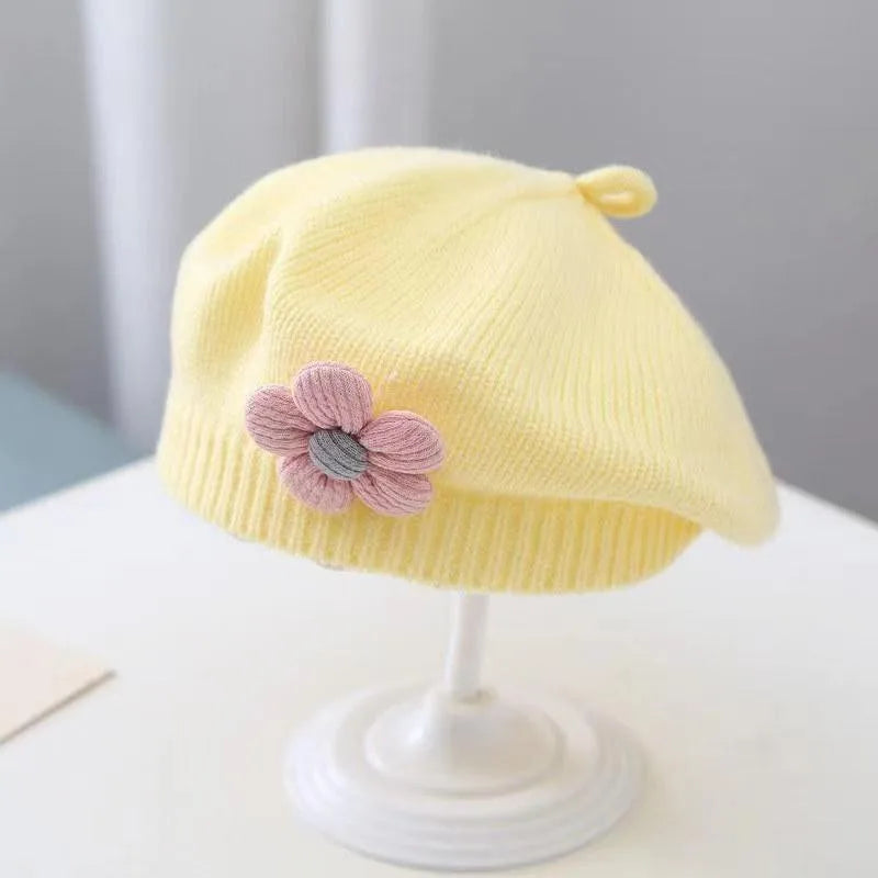 Béret fleuri