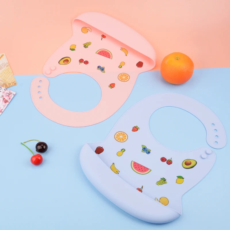 Bavoir en silicone