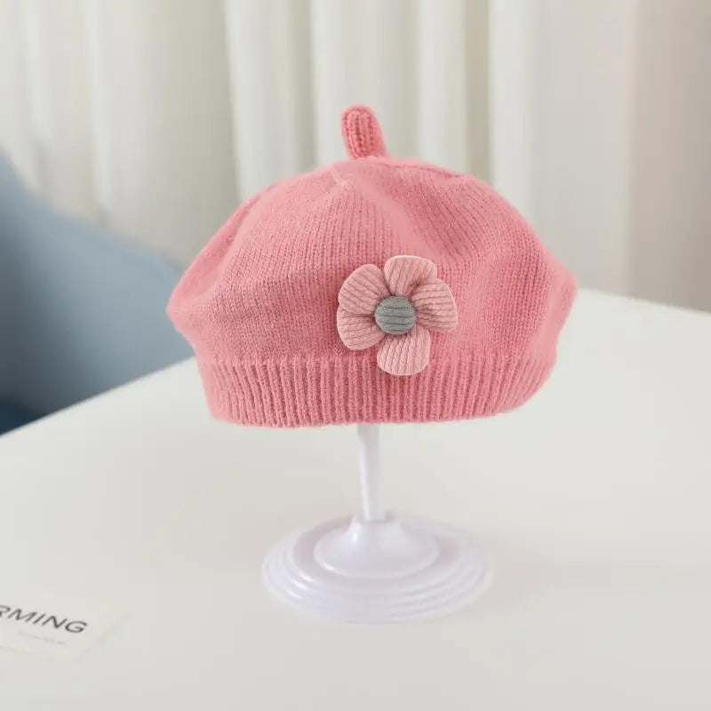 Béret fleuri