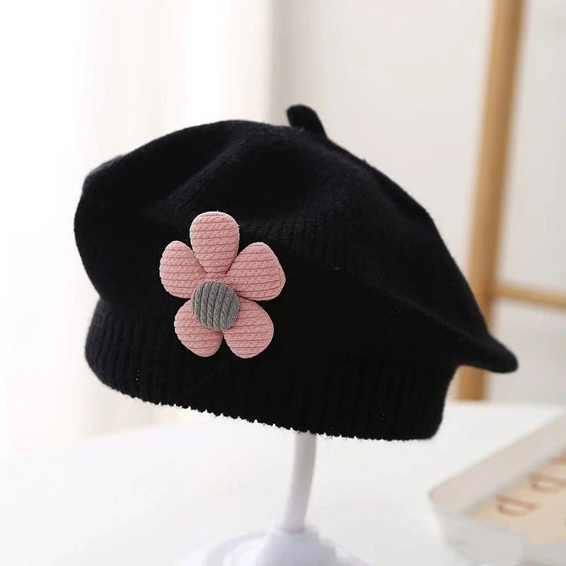 Béret fleuri