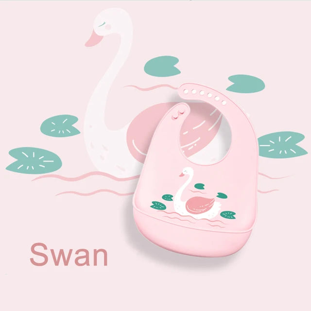 Bavoir en silicone