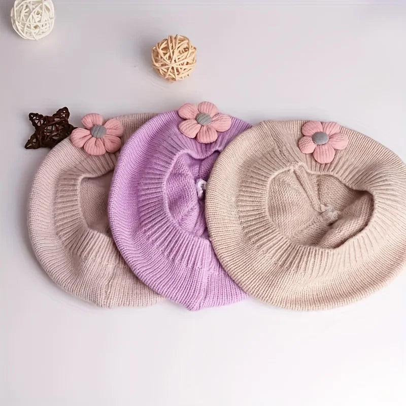 Béret fleuri