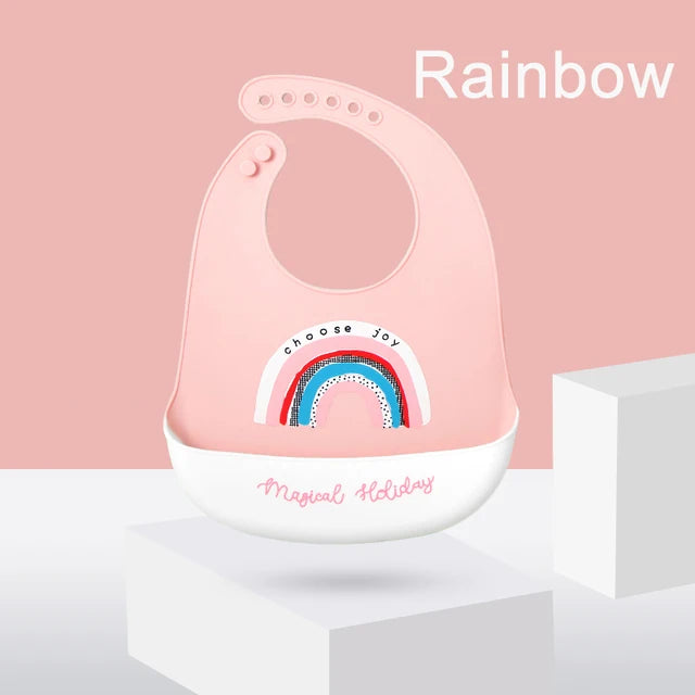 Bavoir en silicone