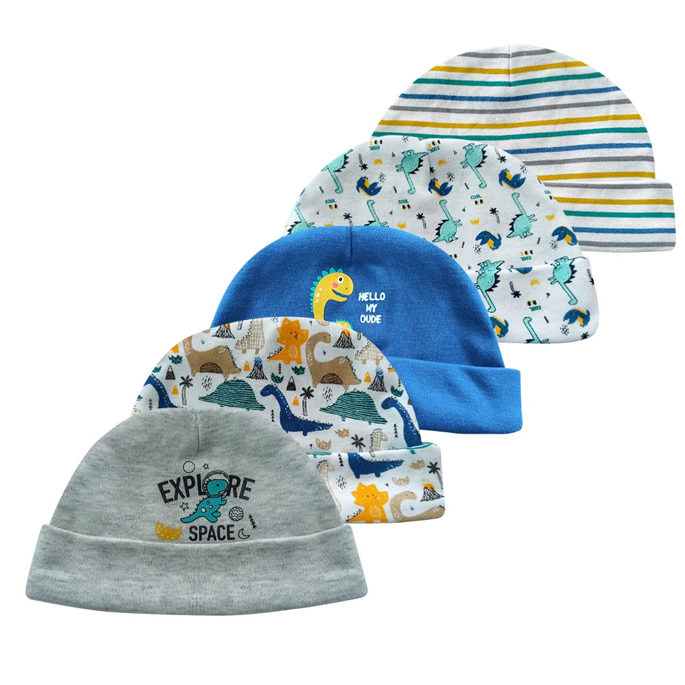 Lot de 5 bonnets