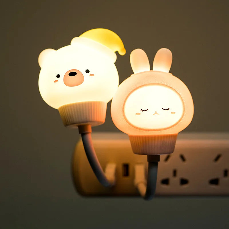 Veilleuse ourson LED USB