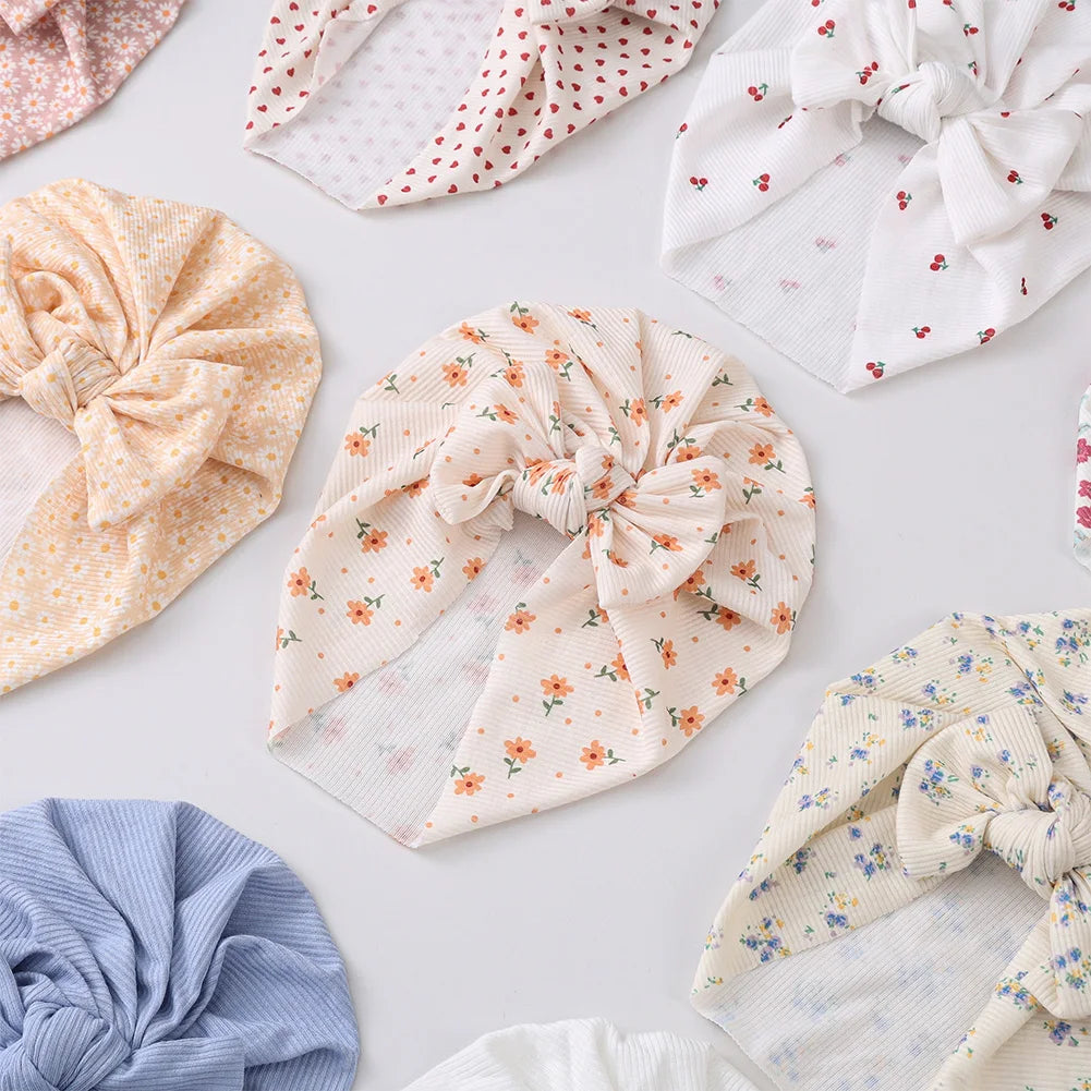 Lot de 3 bonnets turban
