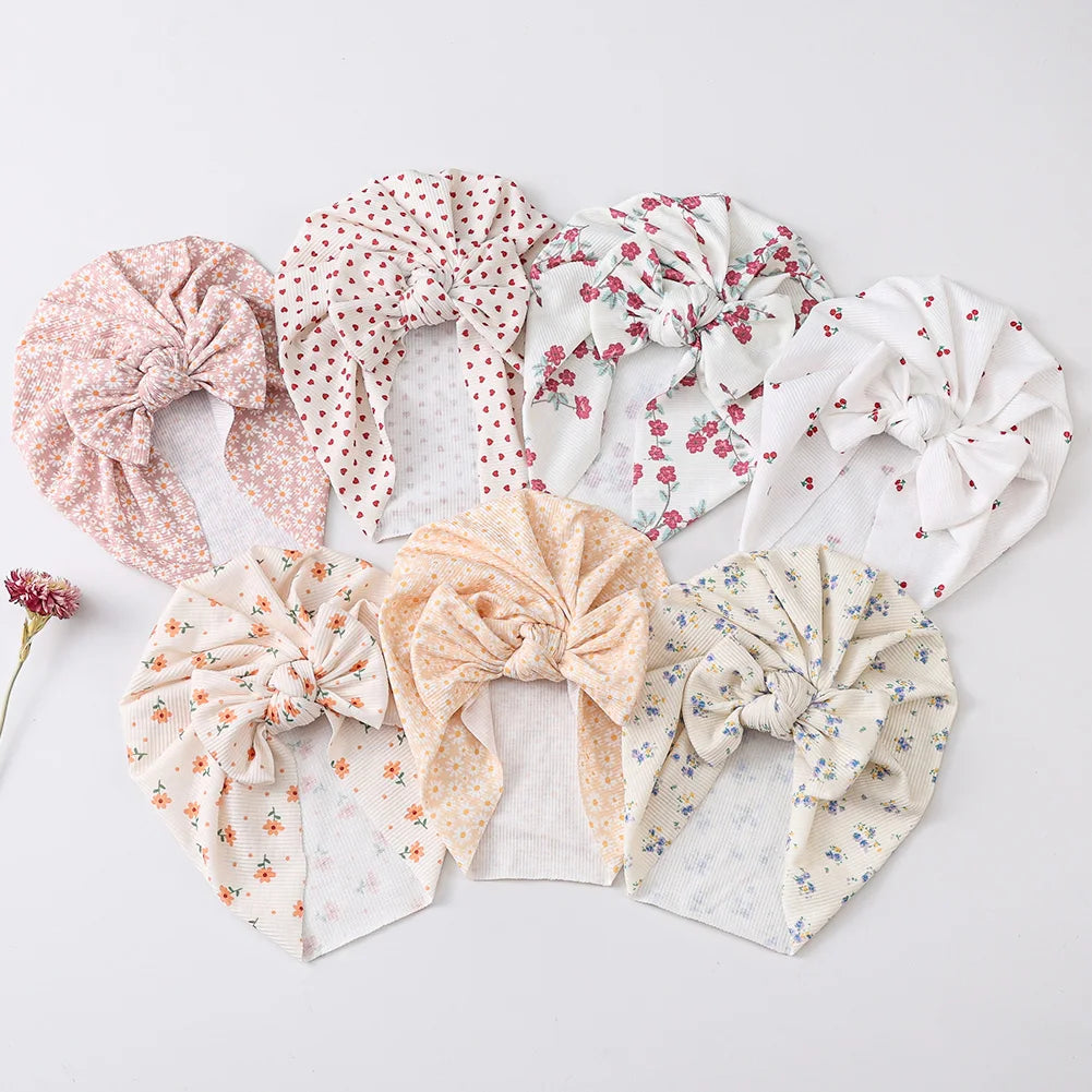 Lot de 3 bonnets turban