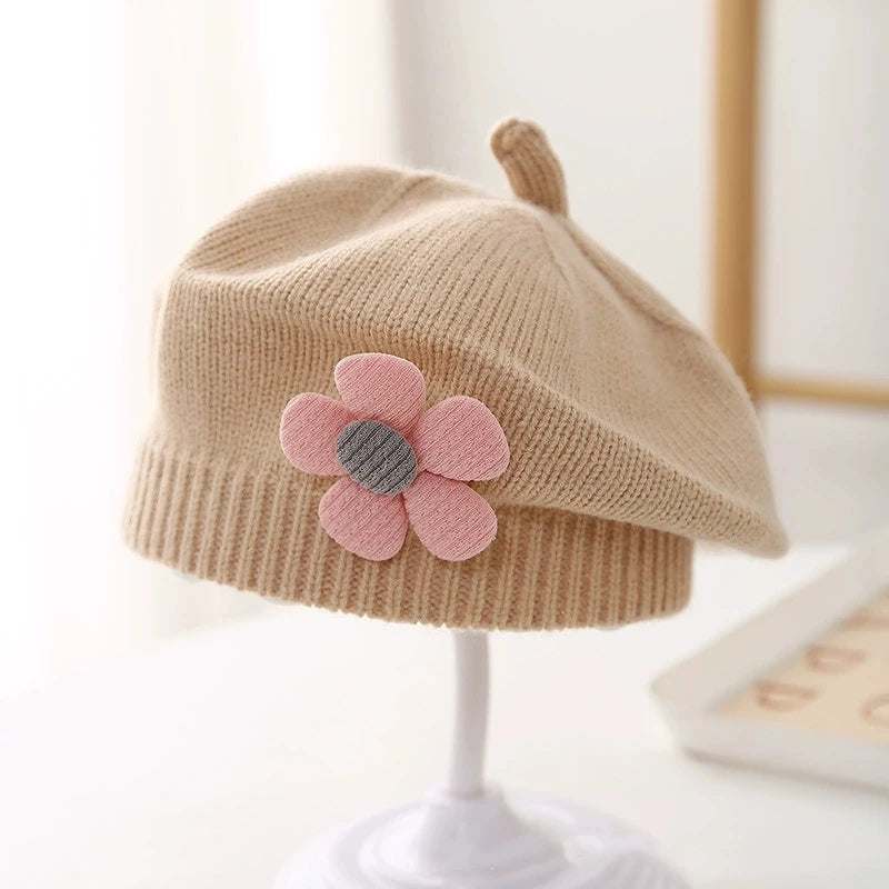 Béret fleuri