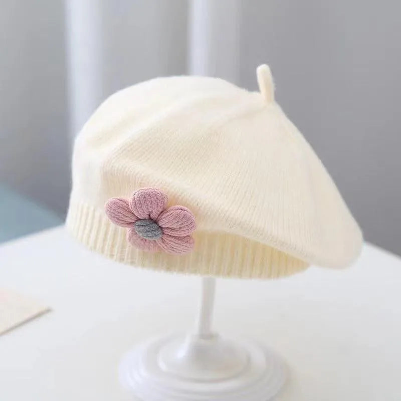Béret fleuri