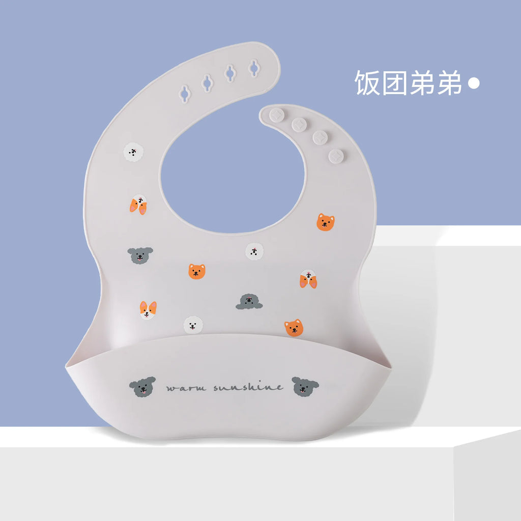 bavoir en silicone