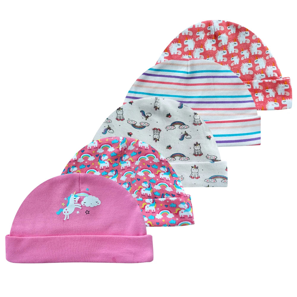 Lot de 5 bonnets