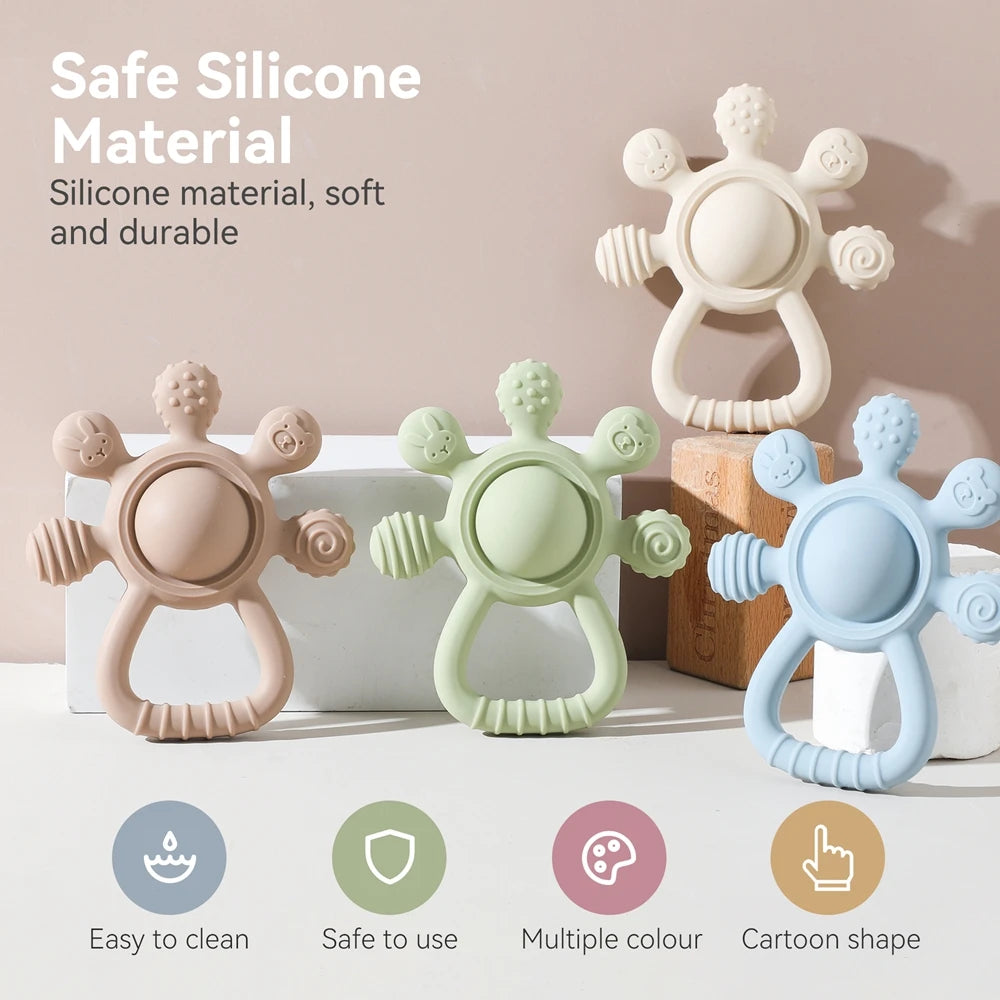 Anneau de dentition en silicone