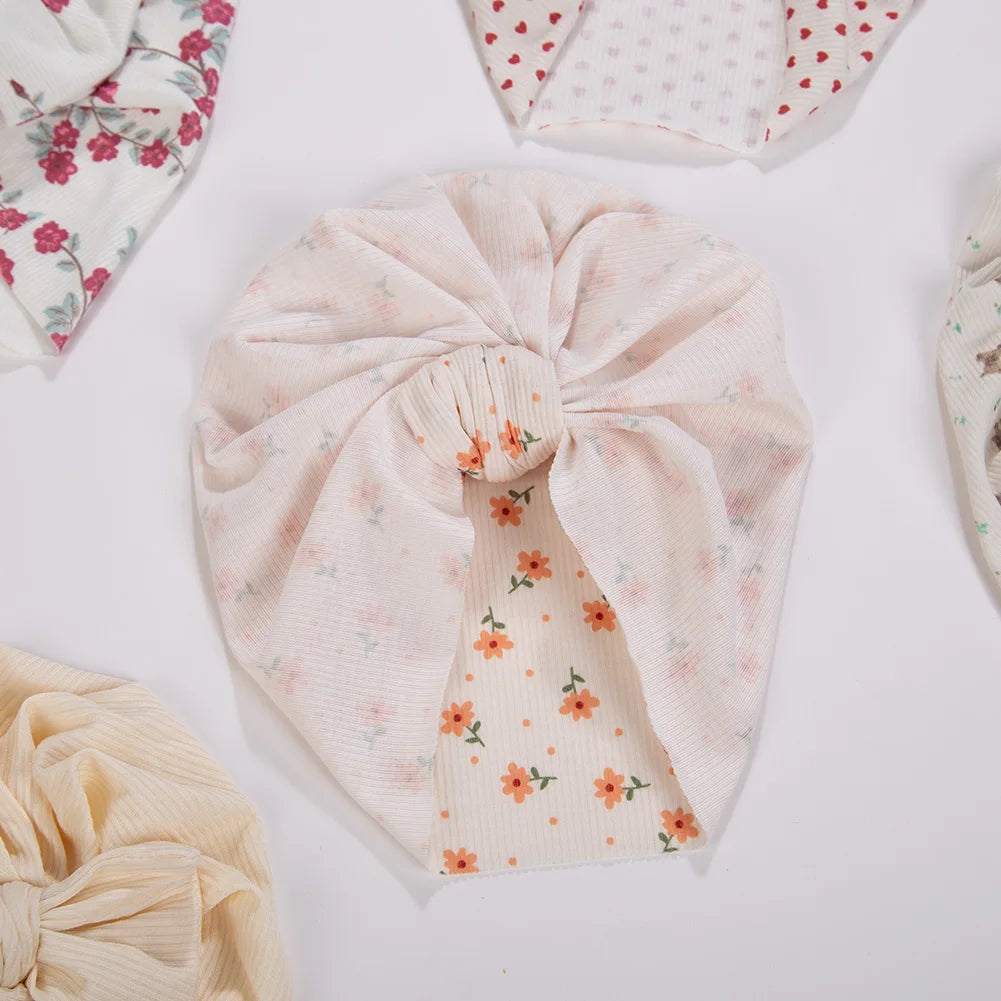 Lot de 3 bonnets turban