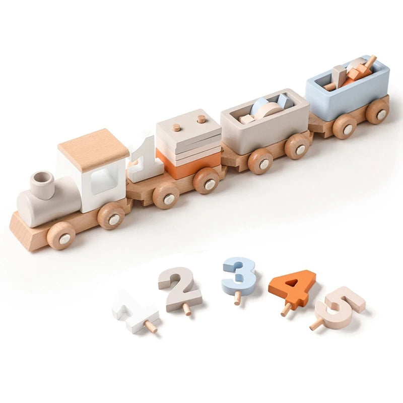 Train en bois