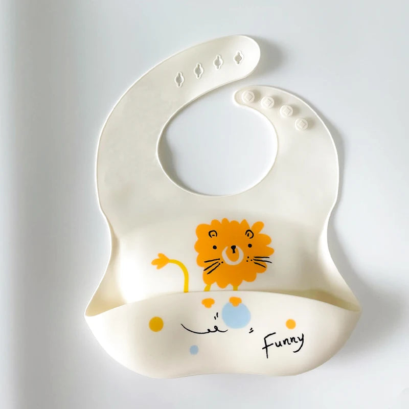 bavoir en silicone