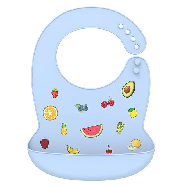 Bavoir en silicone