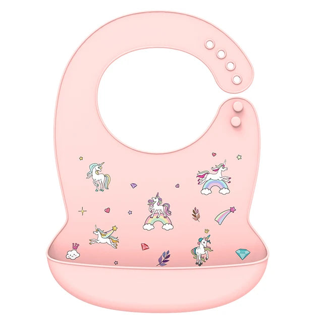 Bavoir en silicone