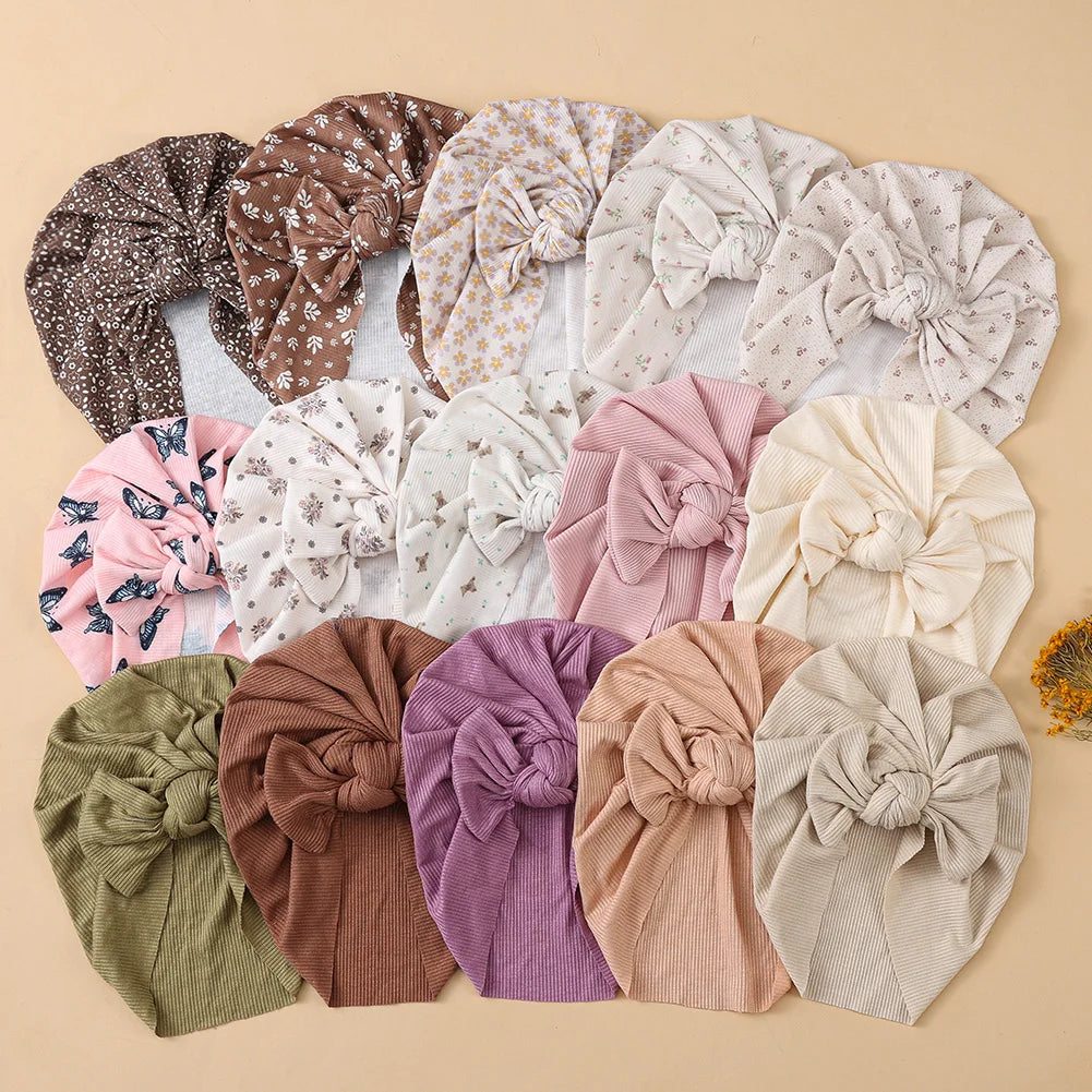 Lot de 3 bonnets turban