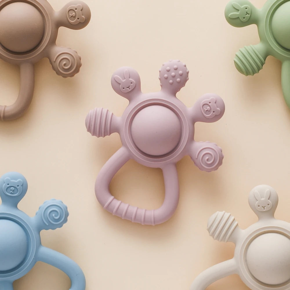 Anneau de dentition en silicone