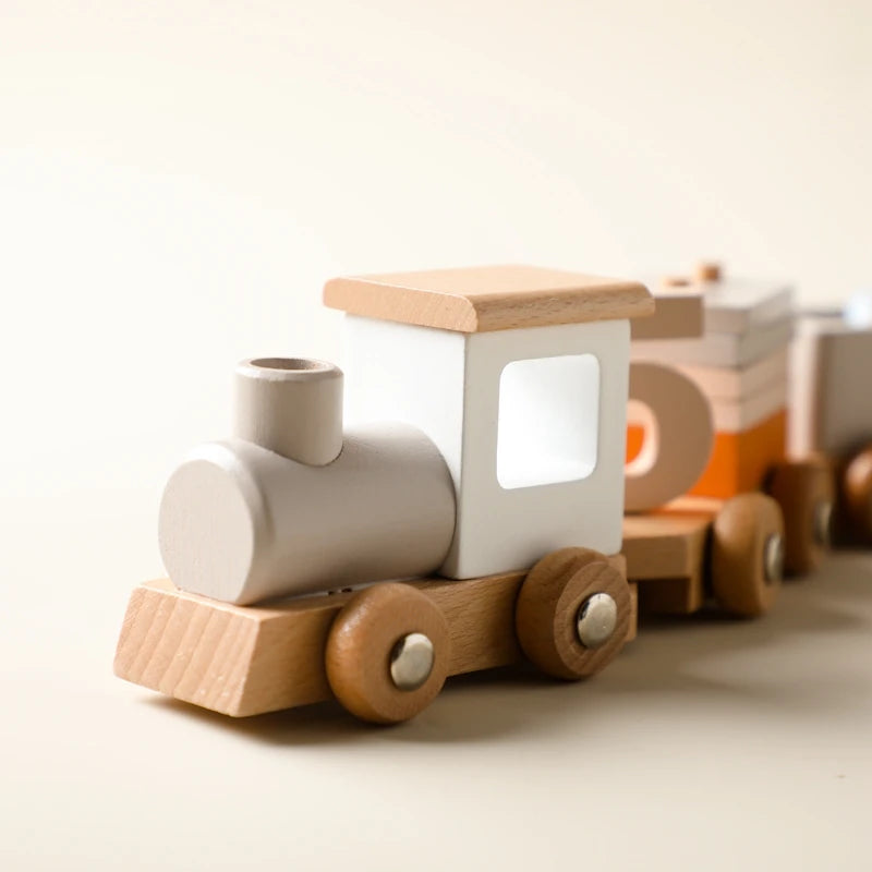 Train en bois