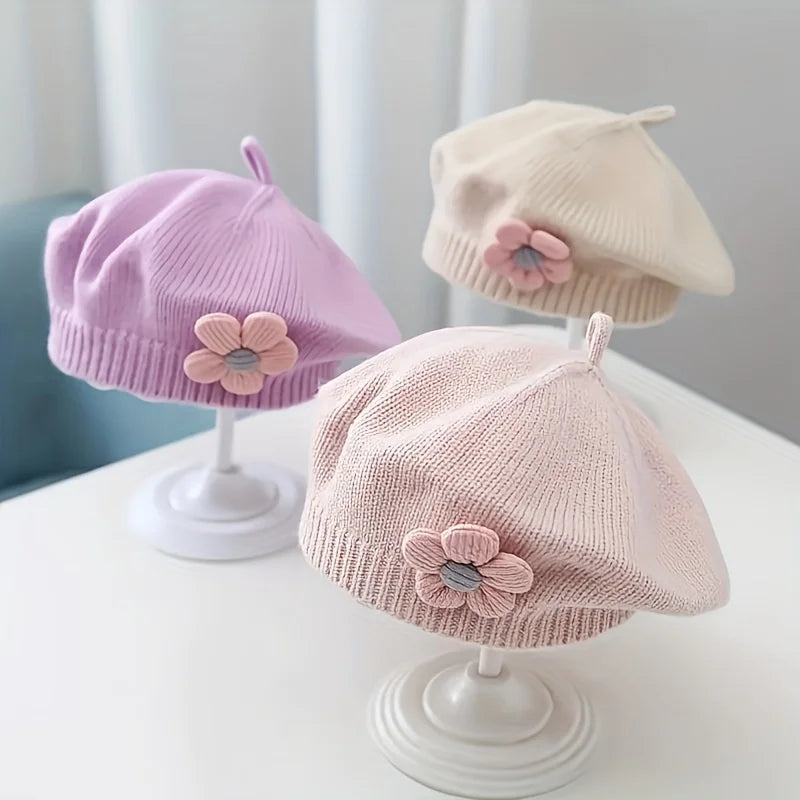 Béret fleuri