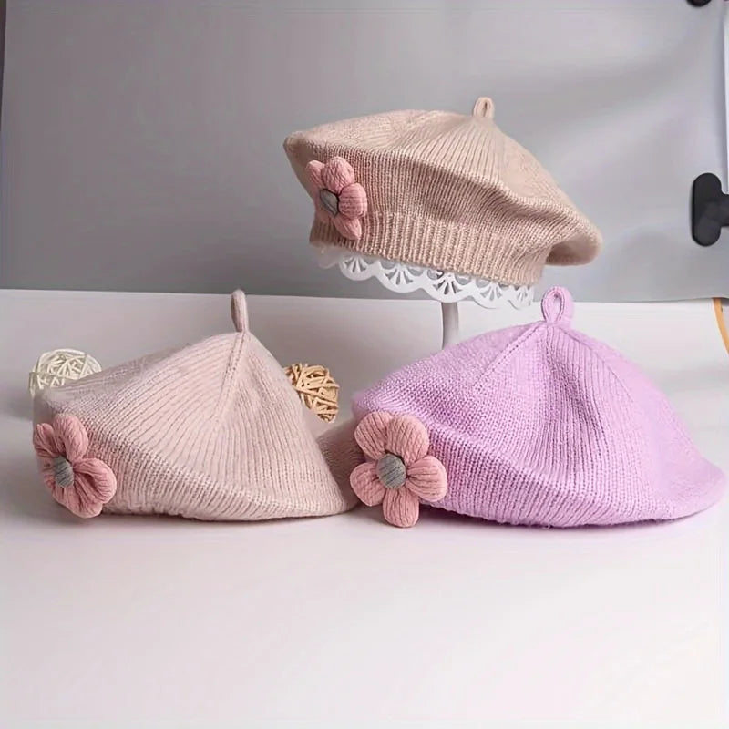 Béret fleuri