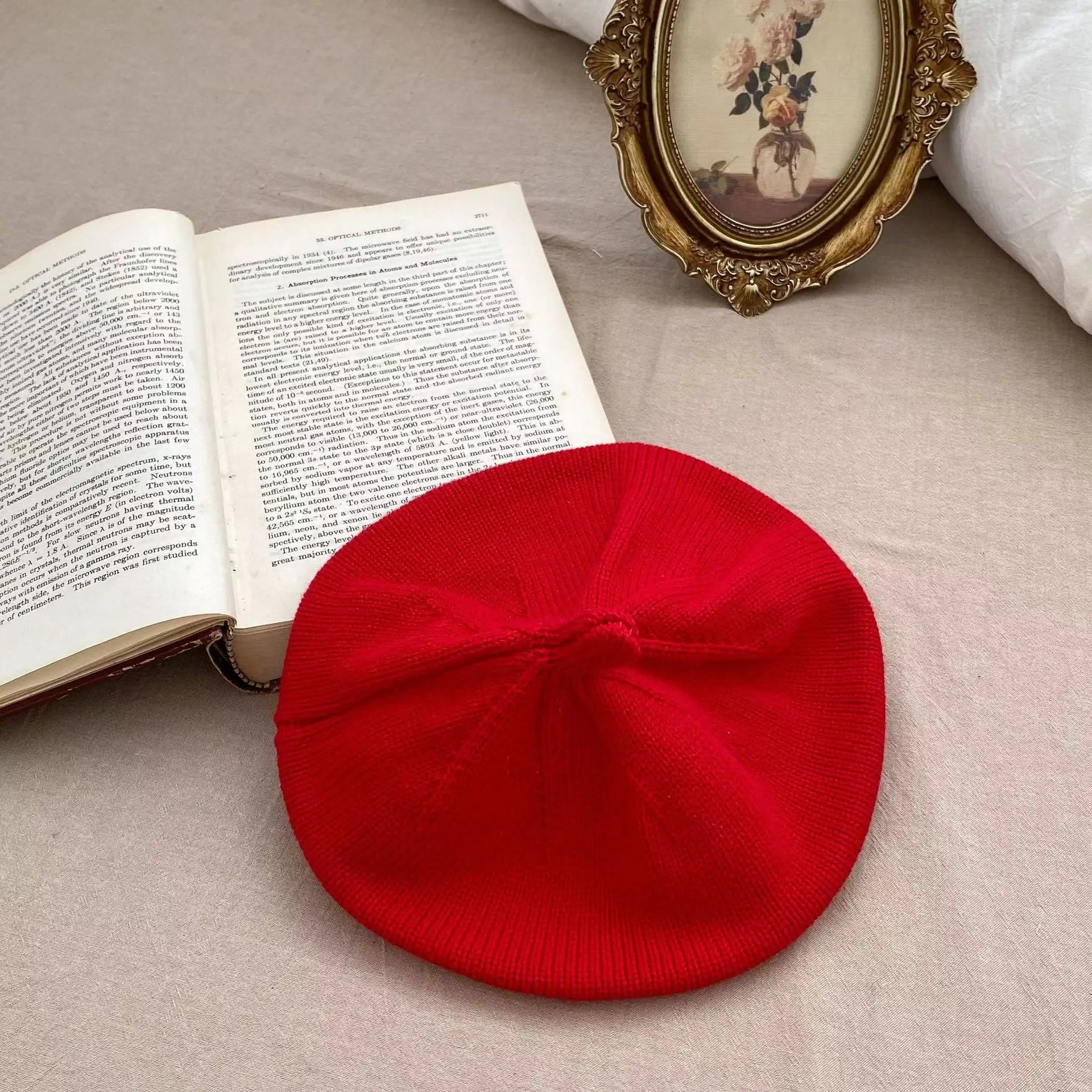 Béret fleuri