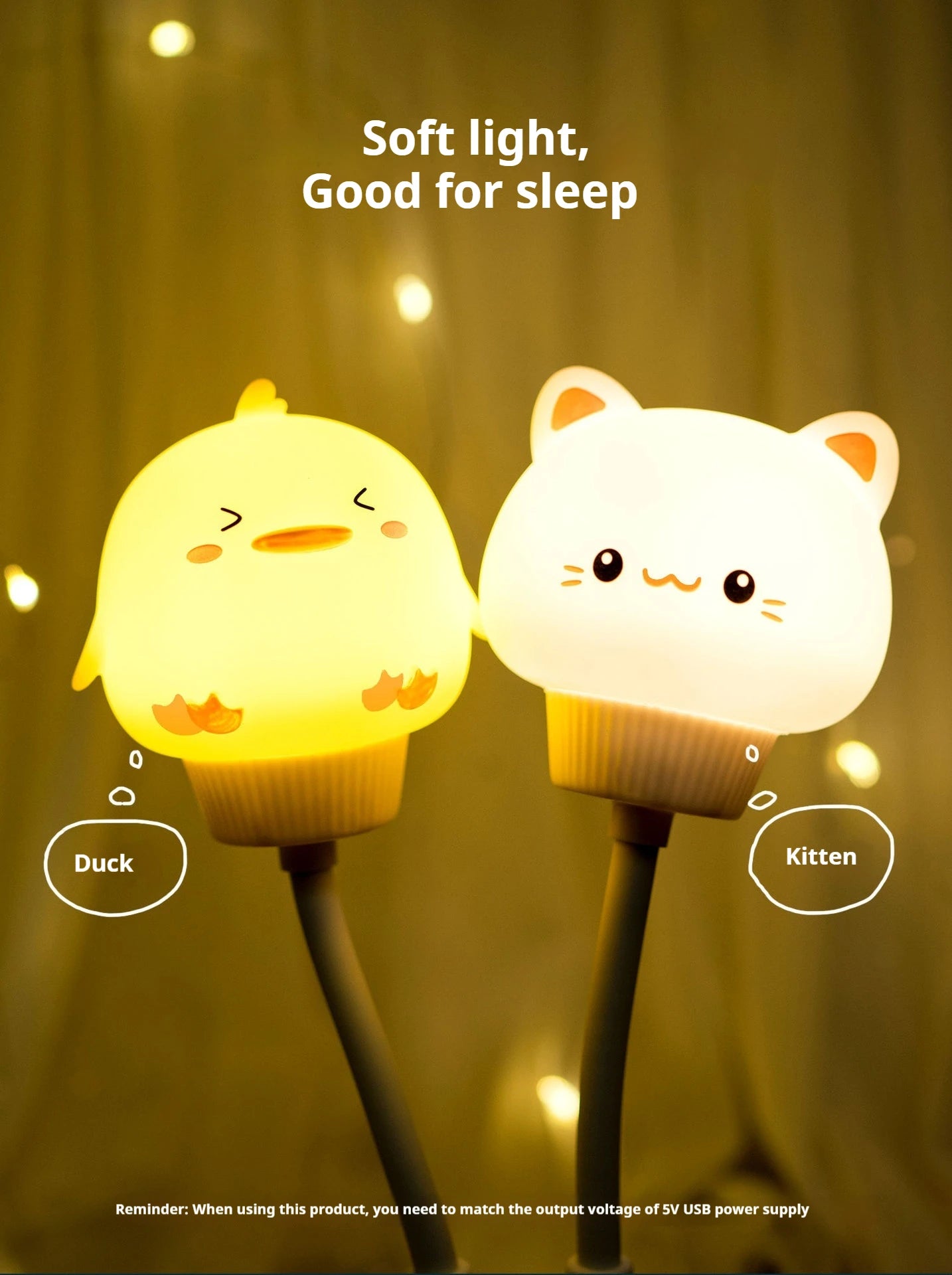 Veilleuse ourson LED USB