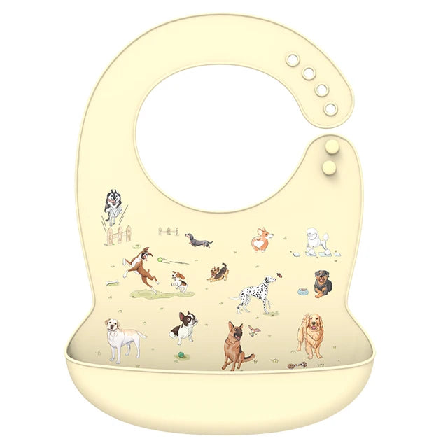 Bavoir en silicone